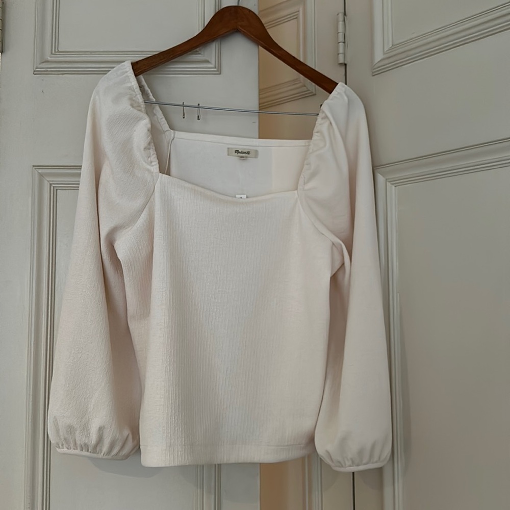 NWT Madewell square neck top